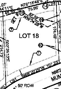 Image and dimensions for lot 18